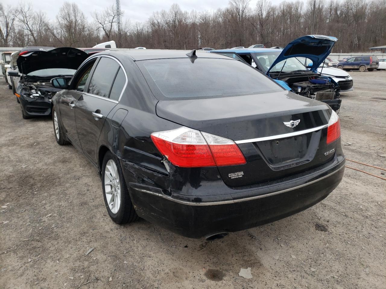 Photo 3 from auction – 2011 HYUNDAI GENESIS 3. with VIN KMHGC4DE9BU141546