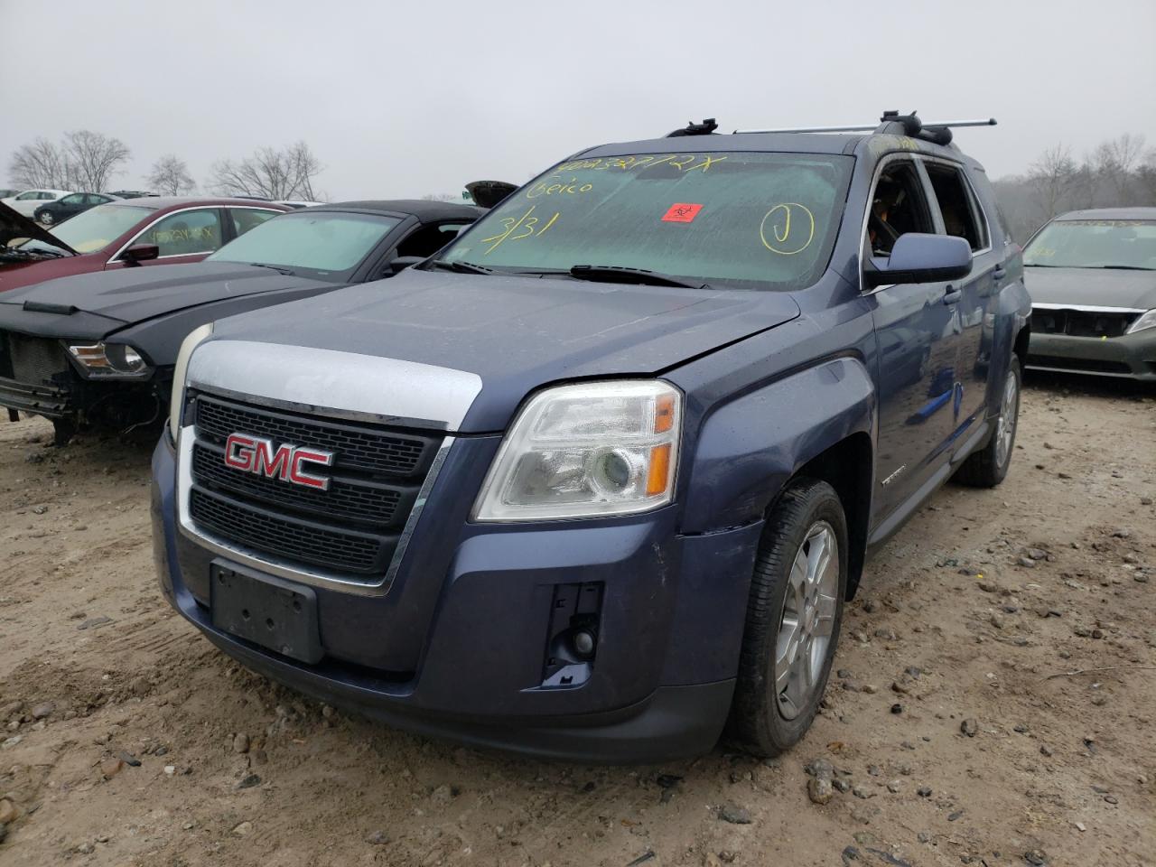 Photo 2 from auction – 2013 GMC TERRAIN SL with VIN 2GKFLVEK1D6396658