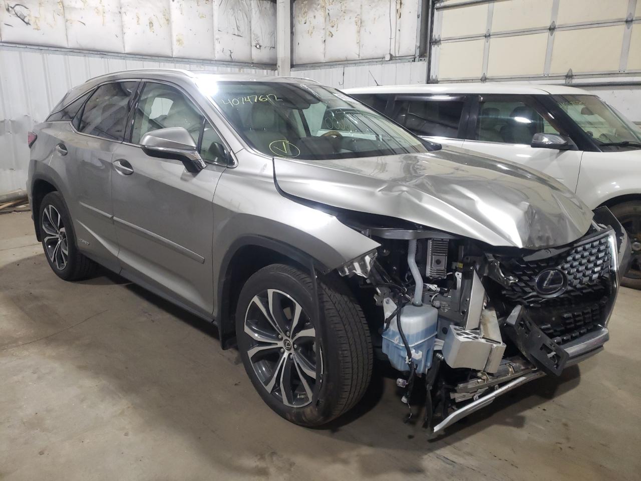LEXUS RX 450H 2020 with VIN 2T2HGMDA1LC053918 - Photo from auction
