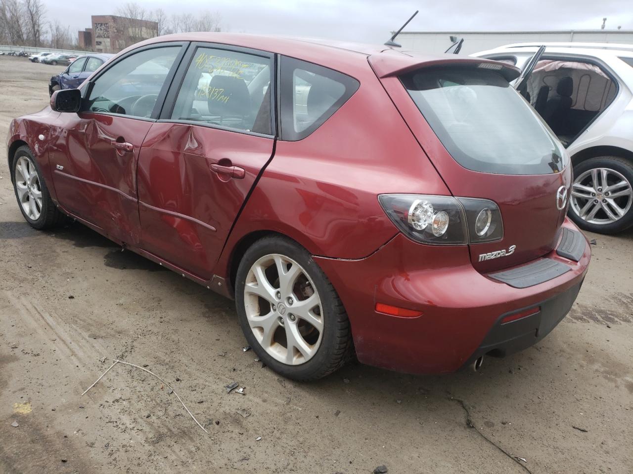 Photo 3 from auction – 2008 MAZDA 3 HATCHBAC with VIN JM1BK344581180700