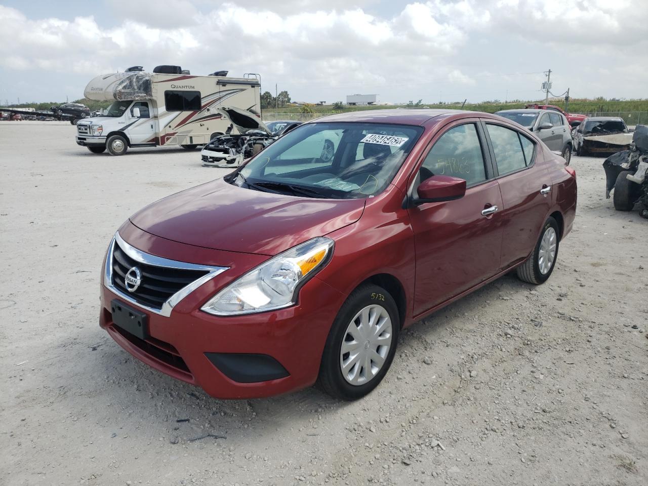 Photo 2 from auction – 2019 NISSAN VERSA S with VIN 3N1CN7AP0KL874585