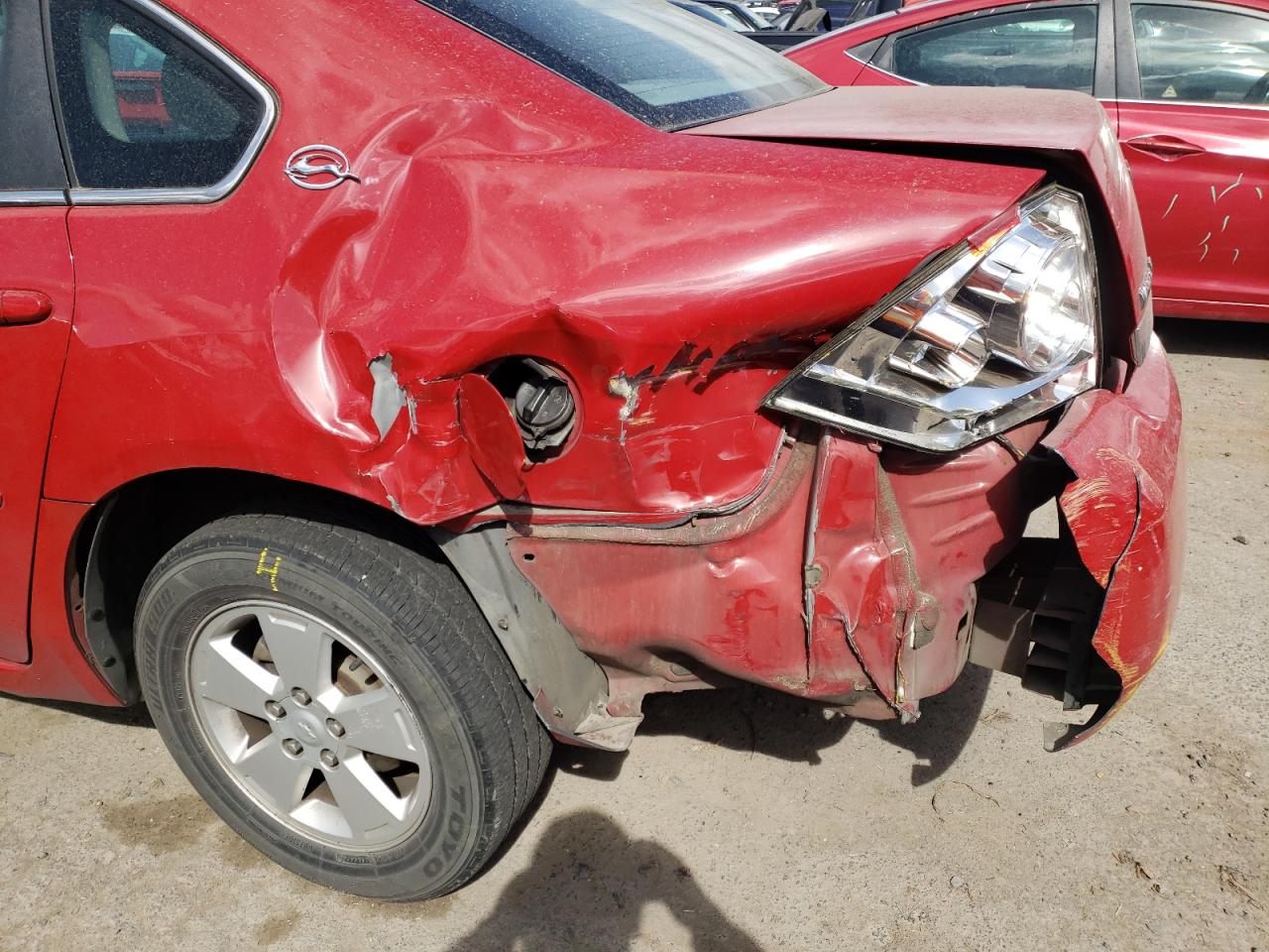 Photo 9 from auction – 2008 CHEVROLET IMPALA LT with VIN 2G1WT55N881233149