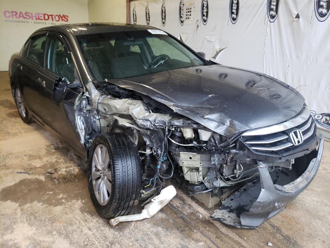 HONDA ACCORD EX 2011 with VIN 1HGCP2F76BA045466 - Photo from auction