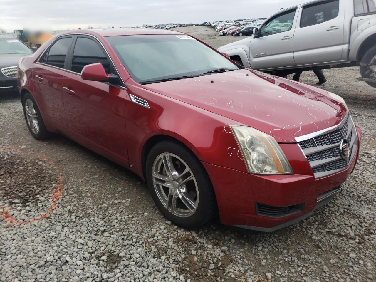 CADILLAC CTS 2008 with VIN 1G6DF577380183876 - Photo from auction