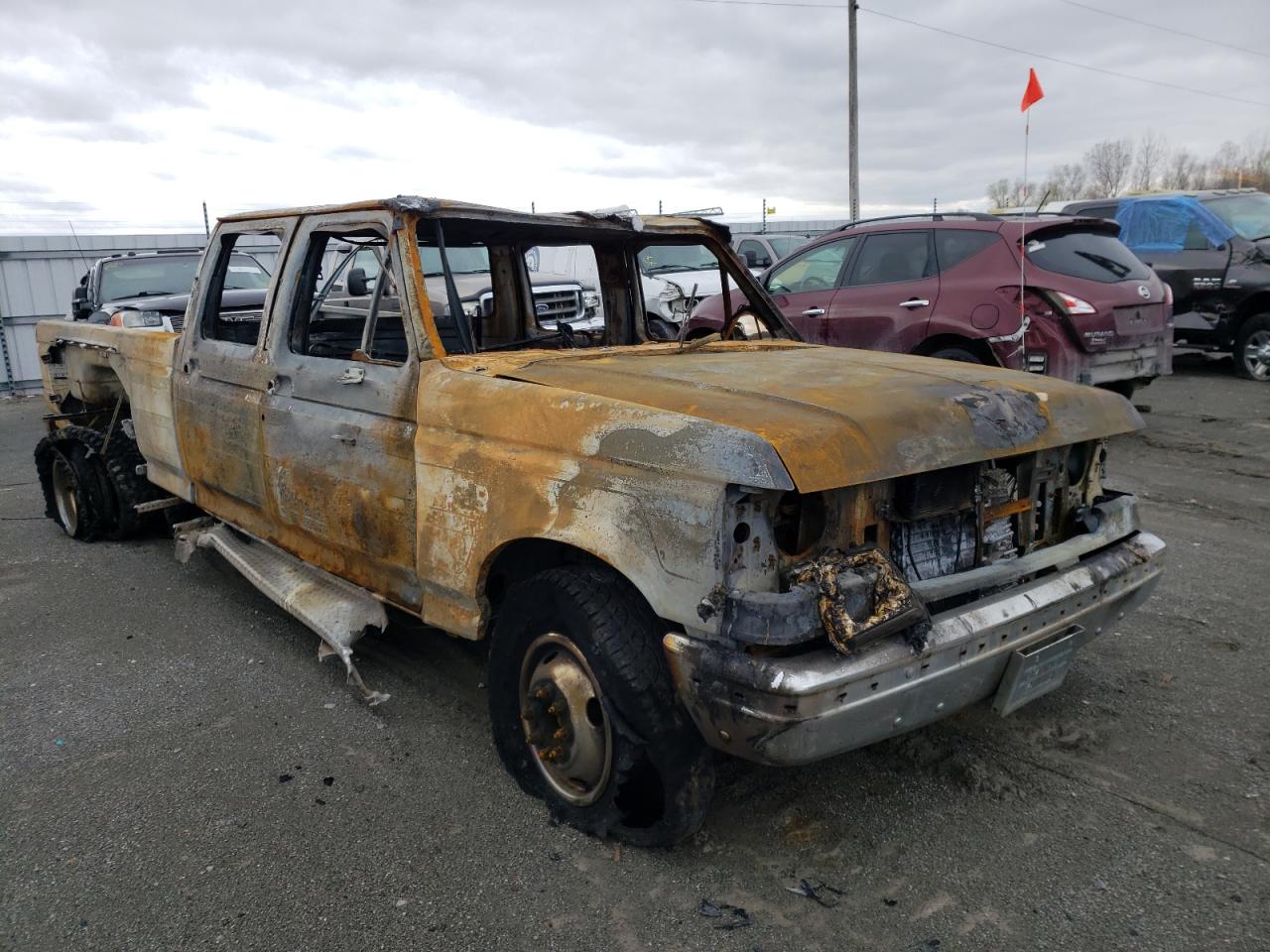 FORD F350 1988 with VIN 2FTJW35G1JCA39412 - Photo from auction