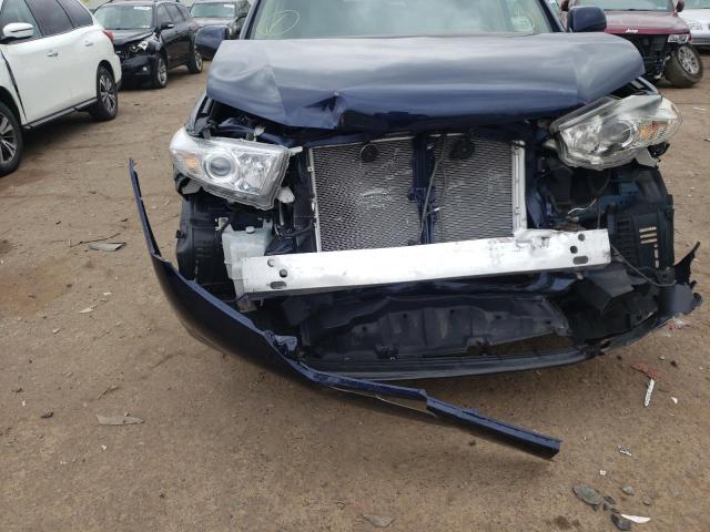Photo 9 from auction – 2012 TOYOTA HIGHLANDER with VIN 5TDBK3EH3CS122338