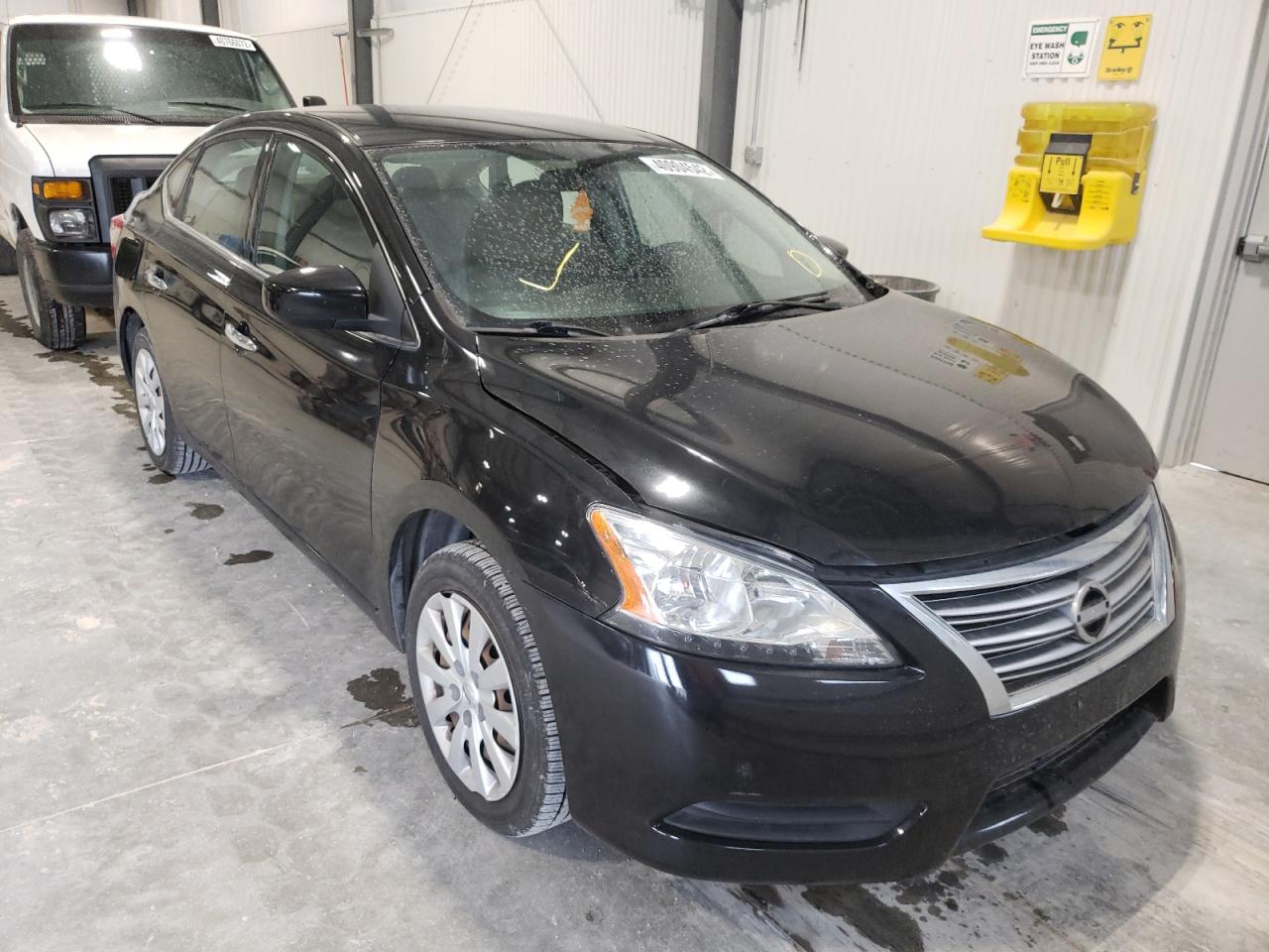 NISSAN SENTRA S 2014 with VIN 3N1AB7AP6EY228619 - Photo from auction