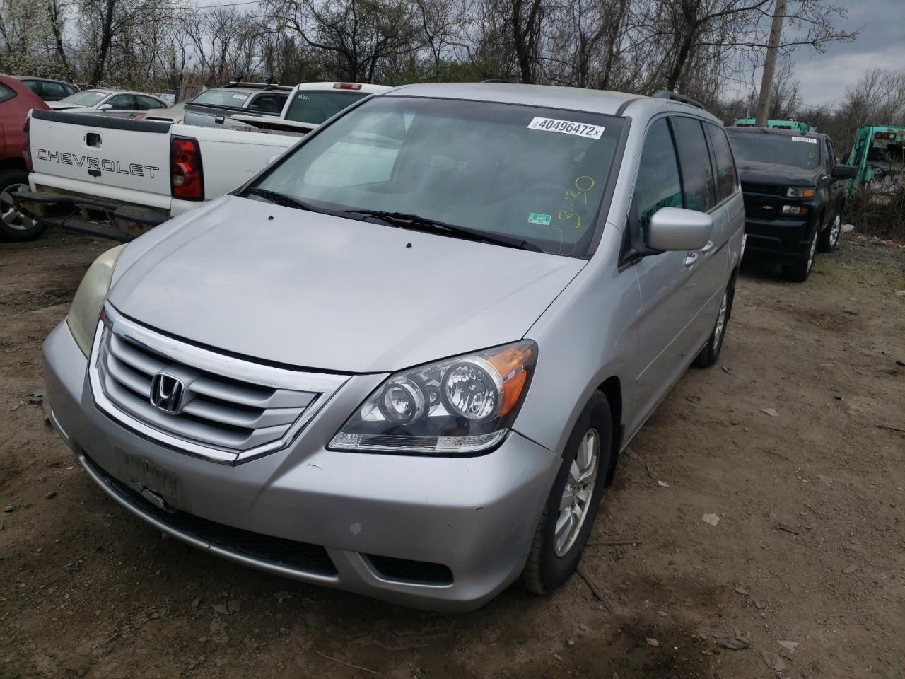 Photo 2 from auction – 2010 HONDA ODYSSEY EX with VIN 5FNRL3H43AB091484