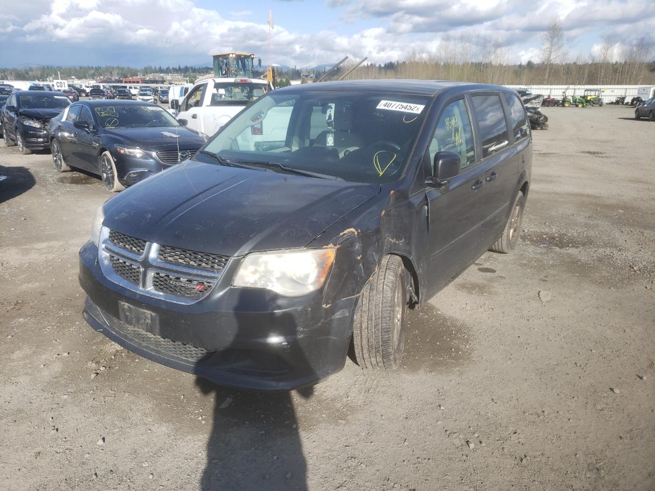 Photo 2 from auction – 2012 DODGE GRAND CARA with VIN 2C4RDGCG0CR309958