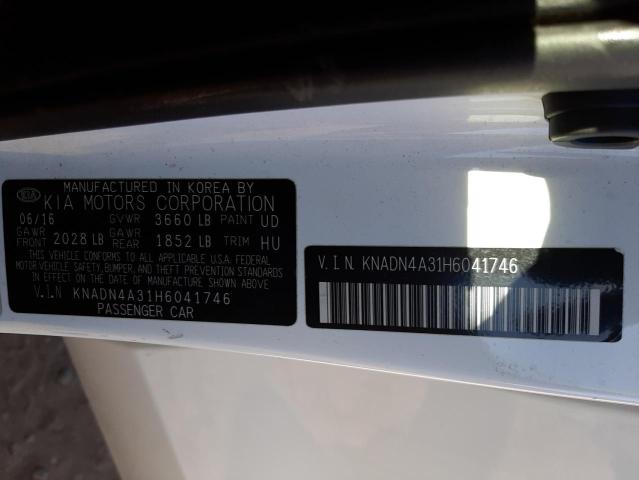 Photo 10 from auction – 2017 KIA RIO EX with VIN KNADN4A31H6041746