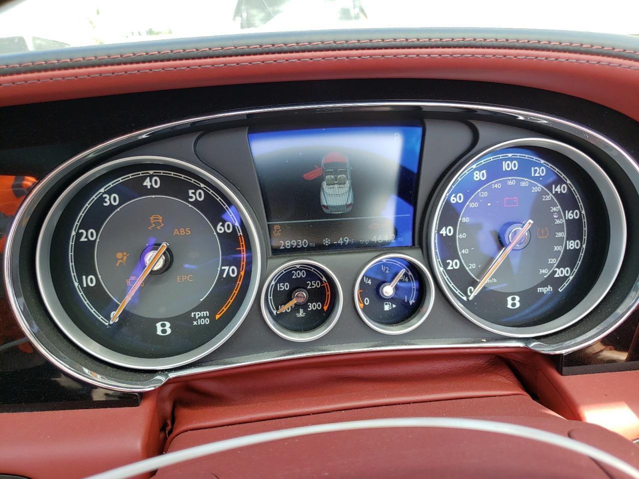 Photo 8 from auction – 2013 BENTLEY CONTINENTA with VIN SCBGR3ZA6DC080932