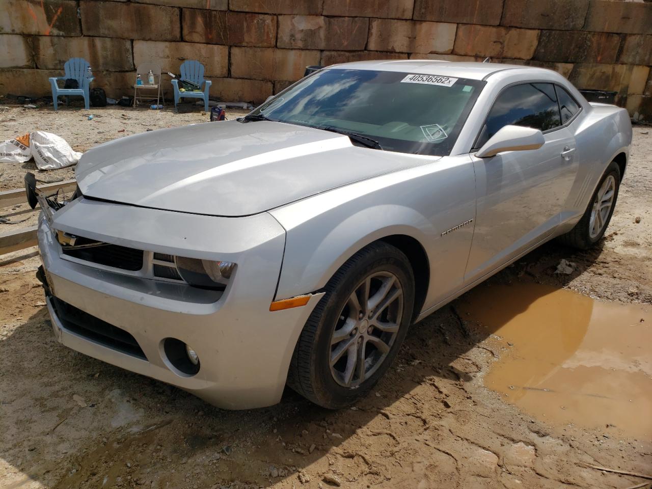 Photo 2 from auction – 2013 CHEVROLET CAMARO LT with VIN 2G1FB1E35D9221840