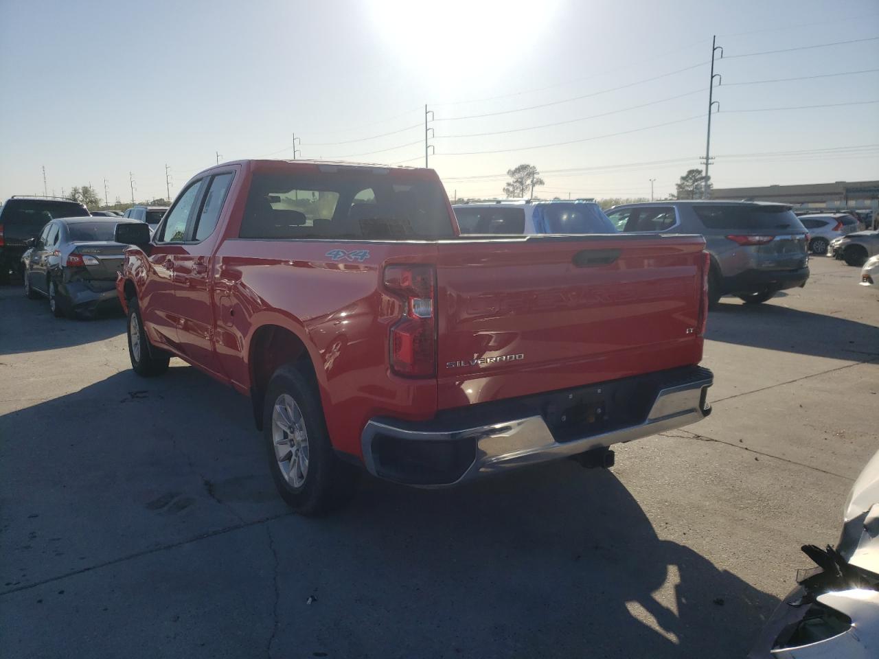 Photo 3 from auction – 2020 CHEVROLET SILVERADO with VIN 1GCRYDED5LZ199050