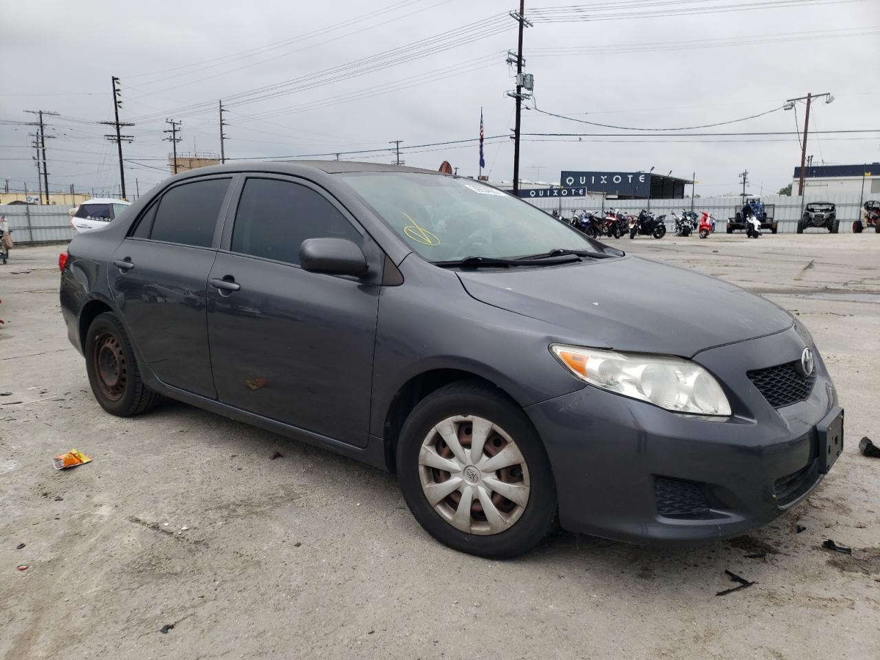 TOYOTA COROLLA BA 2009 with VIN JTDBL40EX99087689 - Photo from auction