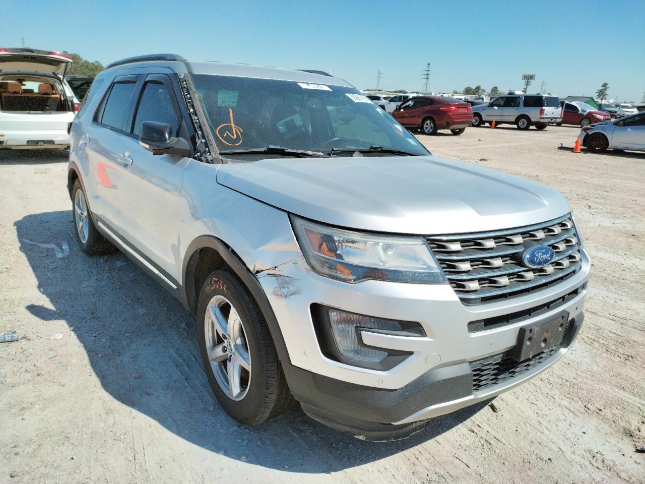 FORD EXPLORER X 2016 with VIN 1FM5K8D83GGB05529 - Photo from auction