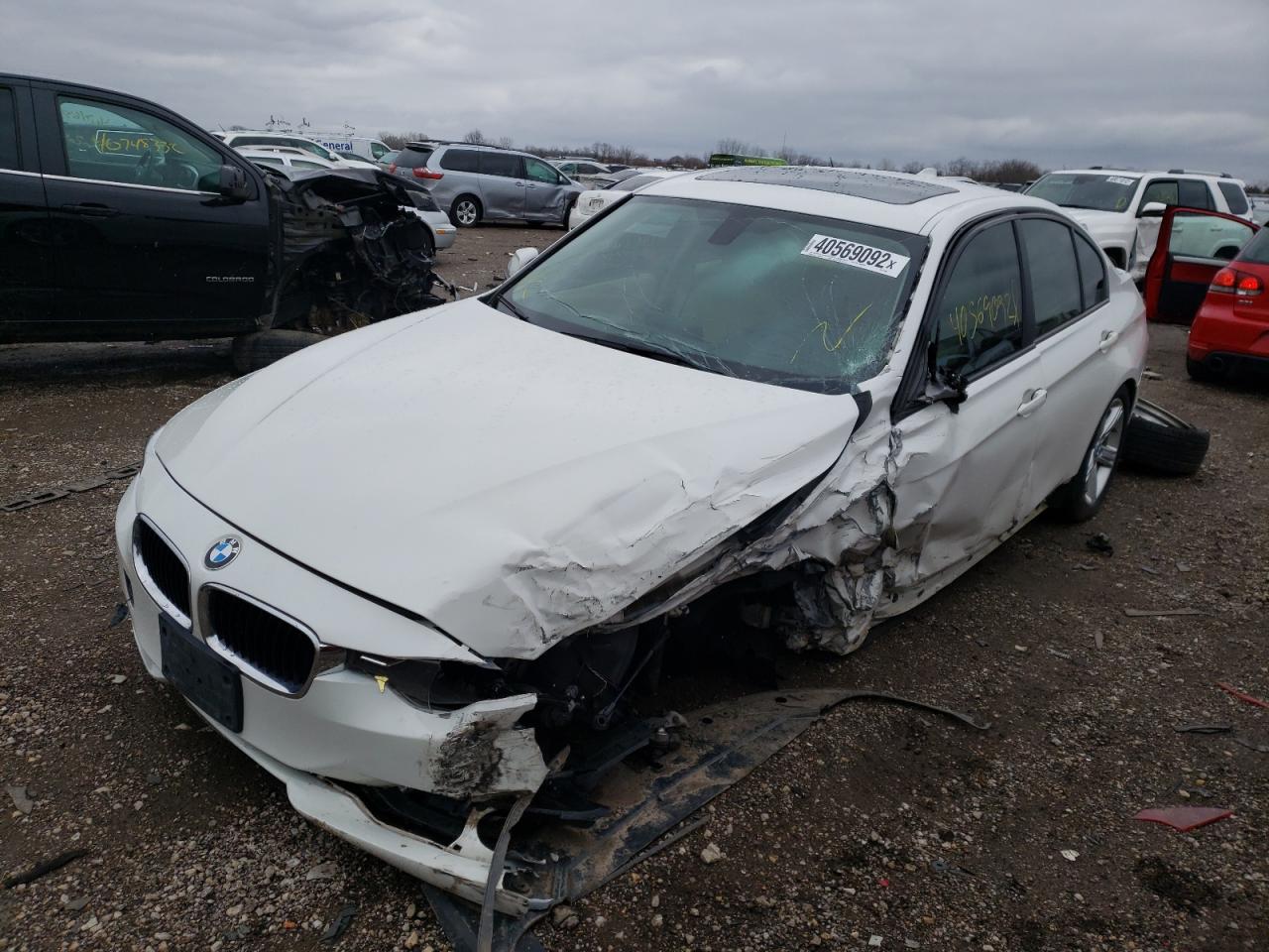 Photo 2 from auction – 2013 BMW 320 I XDRI with VIN WBA3C3C52DF978688