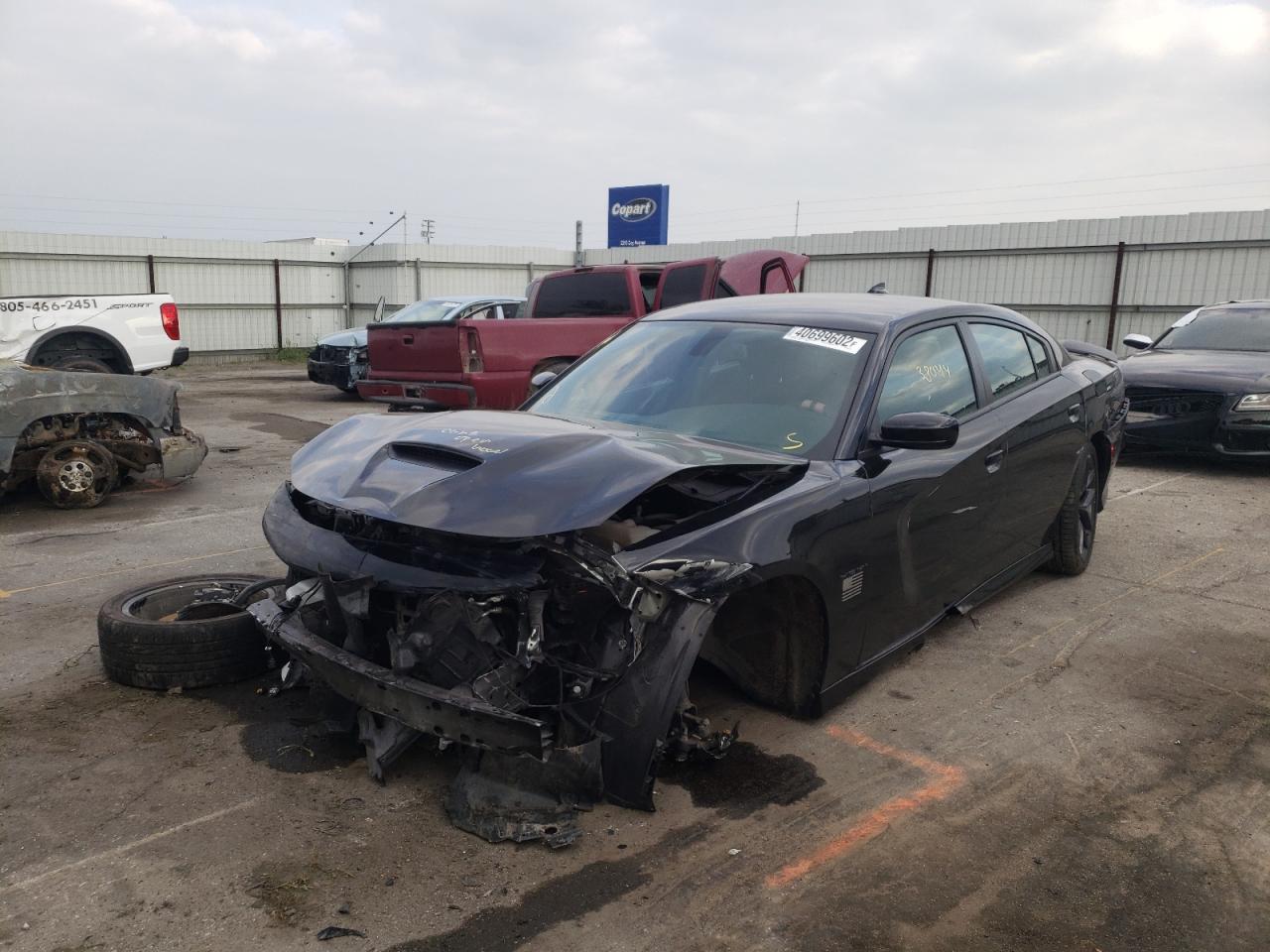 Photo 2 from auction – 2020 DODGE CHARGER R/ with VIN 2C3CDXCT2LH245113
