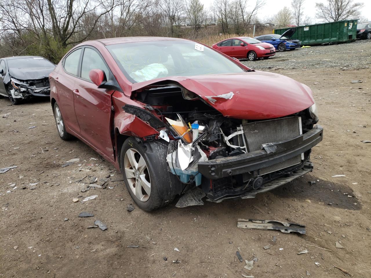 Photo 1 from auction – 2011 HYUNDAI ELANTRA GL with VIN KMHDH4AEXBU146473