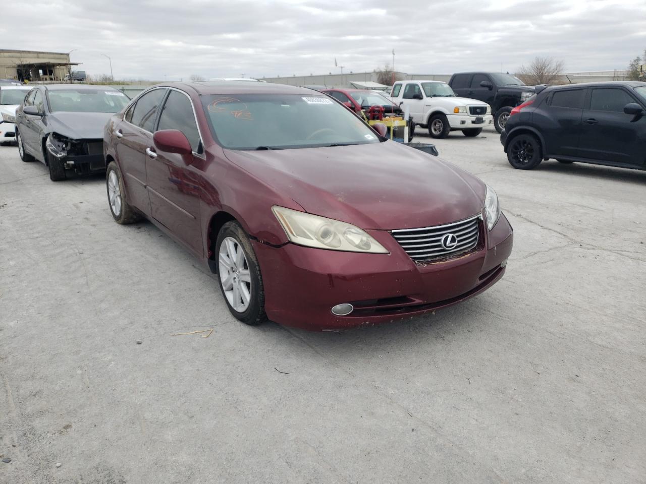 LEXUS ES 350 2007 with VIN JTHBJ46G772078967 - Photo from auction