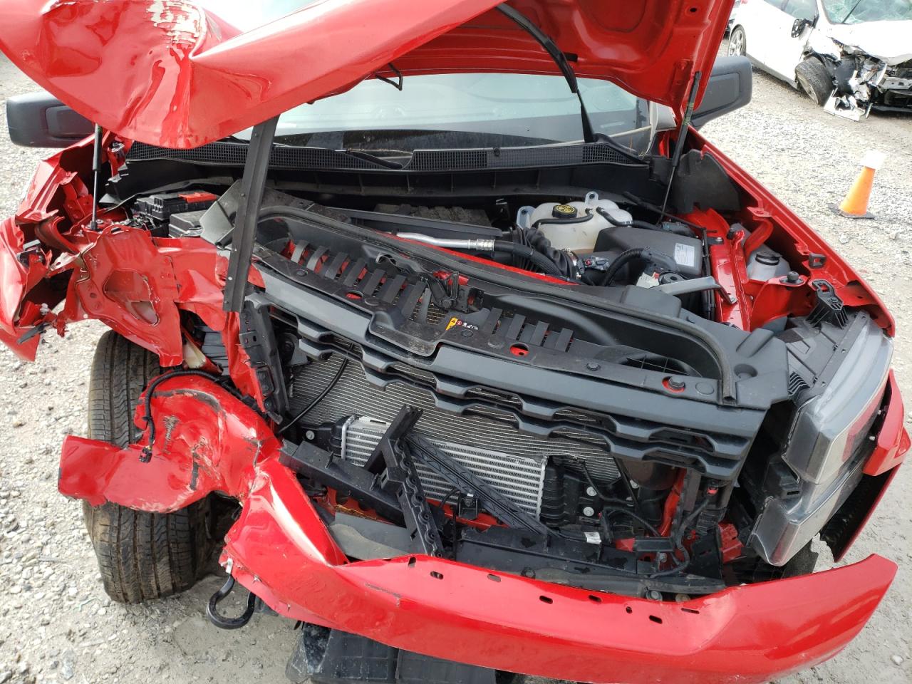 Photo 7 from auction – 2021 CHEVROLET SILVERADO with VIN 3GCPYBEK8MG376878