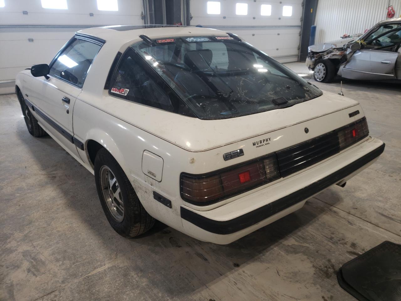 Photo 3 from auction – 1984 MAZDA RX7 12A with VIN JM1FB3318E0821297