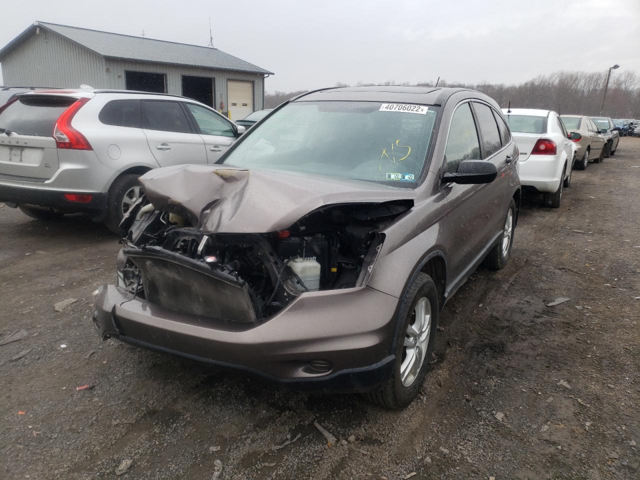 Photo 2 from auction – 2011 HONDA CR-V EX with VIN 5J6RE4H55BL011104