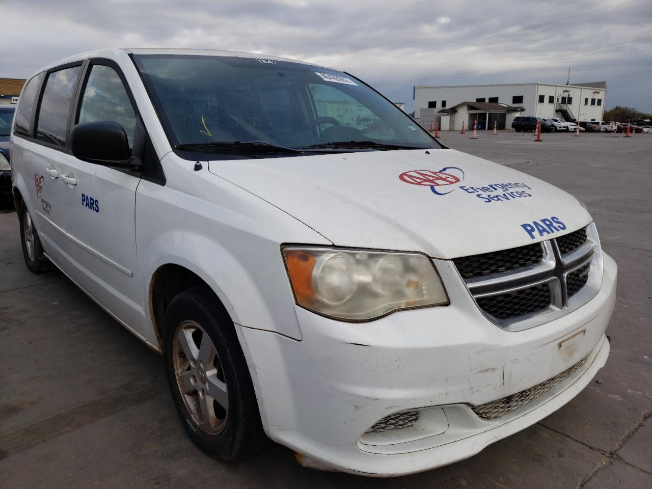 DODGE GRAND CARA 2012 with VIN 2C4RDGBG7CR140796 - Photo from auction