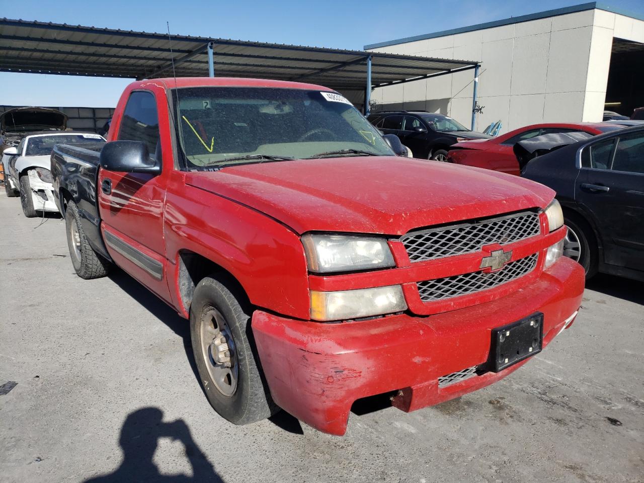Photo 1 from auction – 2004 CHEVROLET SILVERADO with VIN 1GCEC14X14Z144328