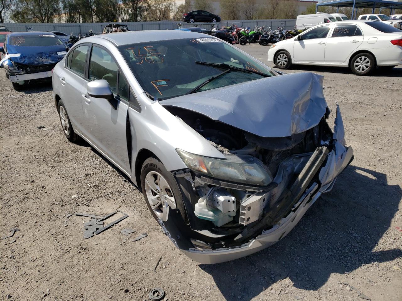 Photo 1 from auction – 2013 HONDA CIVIC LX with VIN 2HGFB2F52DH526622