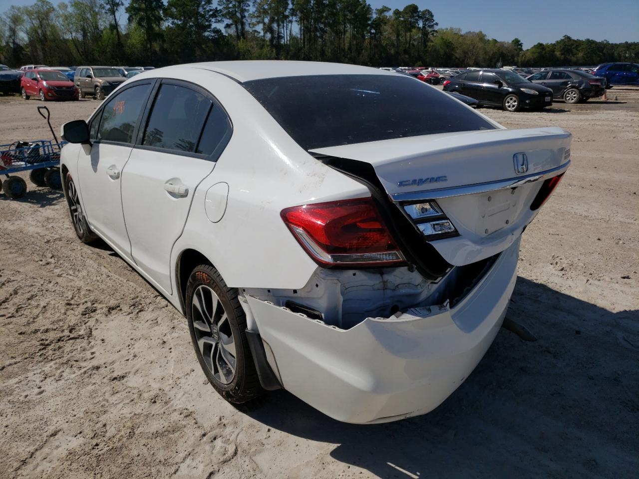 Photo 3 from auction – 2013 HONDA CIVIC EX with VIN 19XFB2F89DE079971