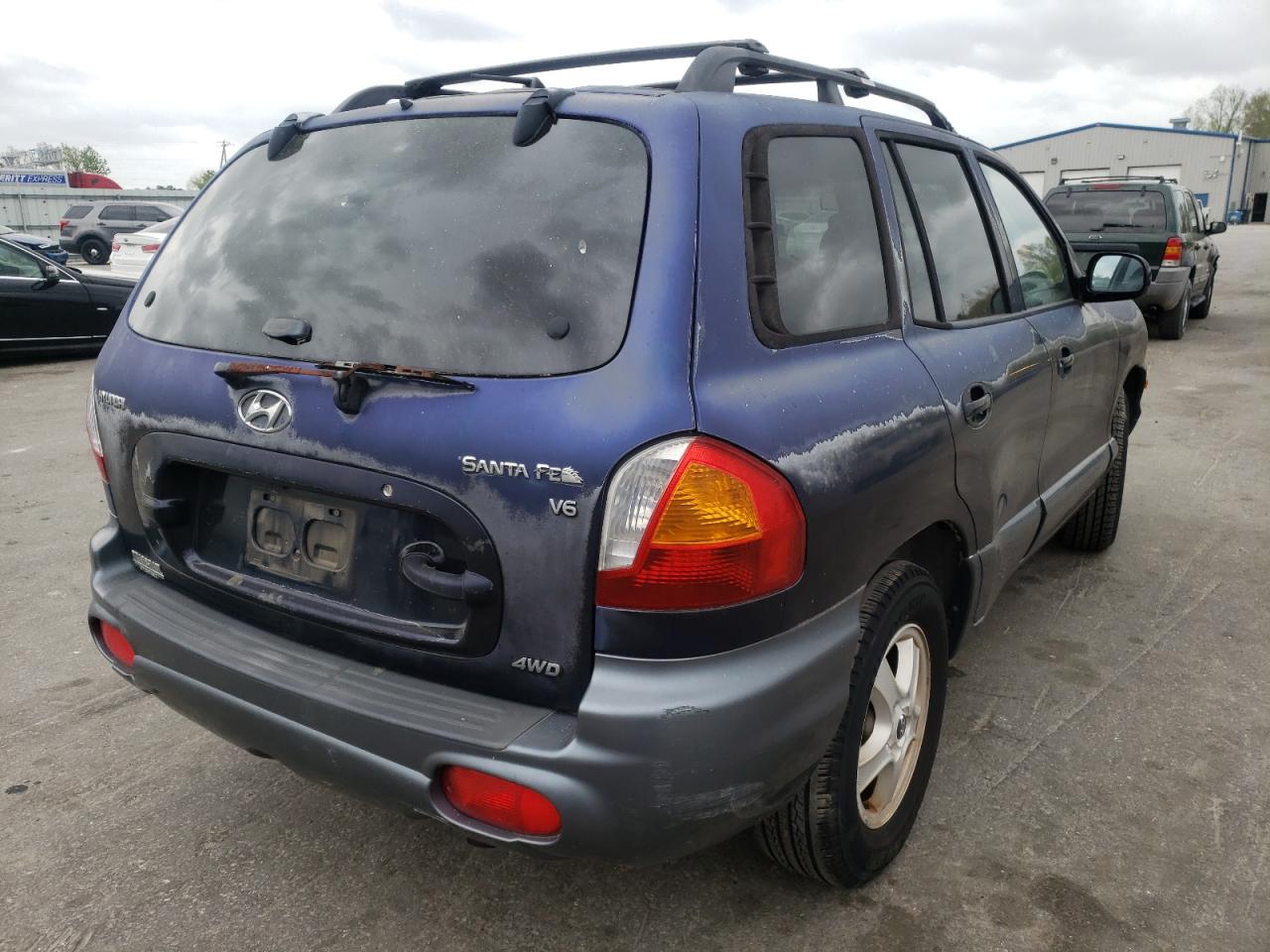Photo 4 from auction – 2004 HYUNDAI SANTA FE with VIN KM8SC73D74U765093