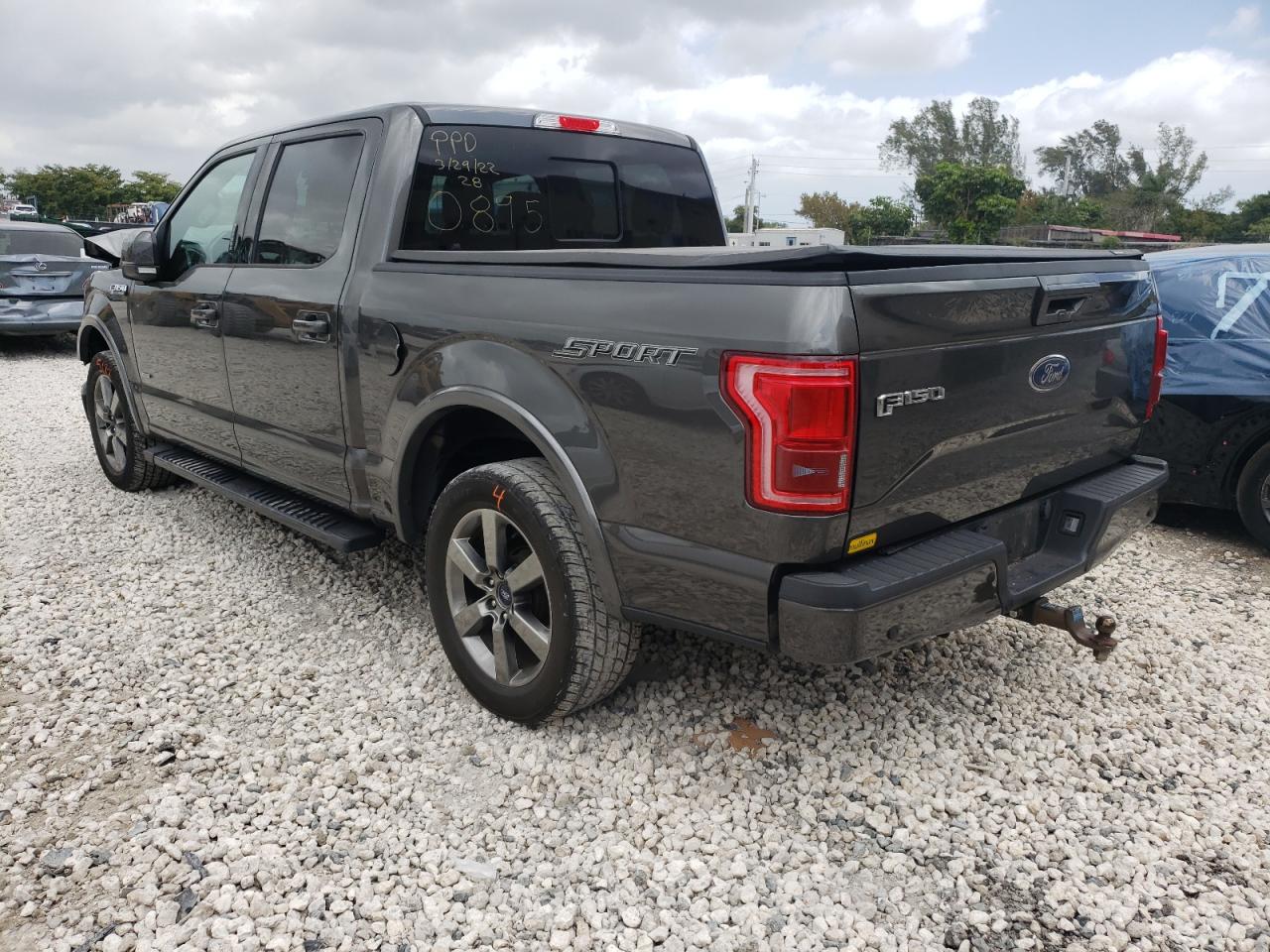Photo 3 from auction – 2015 FORD F150 SUPER with VIN 1FTEW1CG1FFC70895