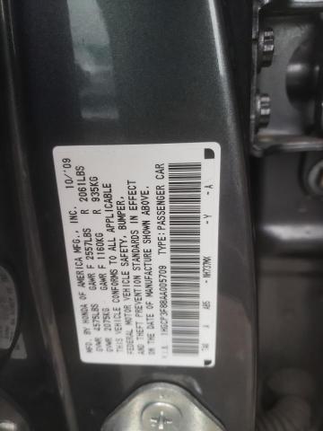 Photo 10 from auction – 2010 HONDA ACCORD EXL with VIN 1HGCP3F88AA005709