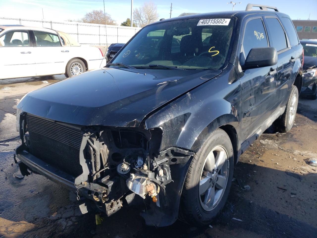 Photo 2 from auction – 2012 FORD ESCAPE XLT with VIN 1FMCU9DG6CKC02178