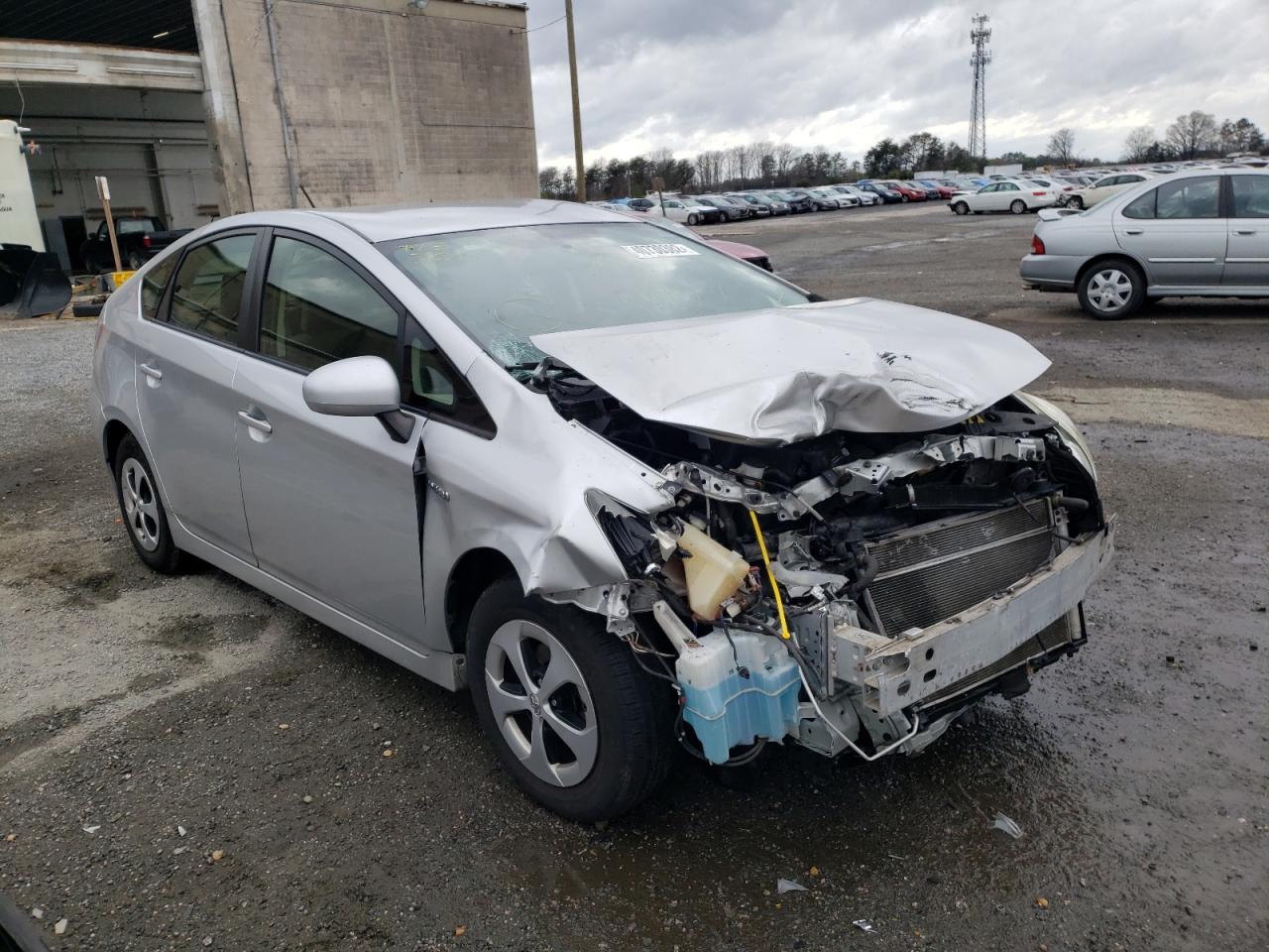 TOYOTA PRIUS 2013 with VIN JTDKN3DU8D5577361 - Photo from auction