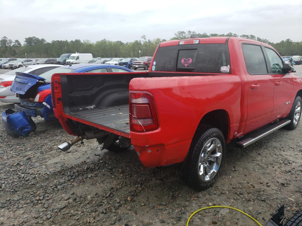 Photo 4 from auction – 2019 RAM 1500 BIG H with VIN 1C6SRFFT0KN543901