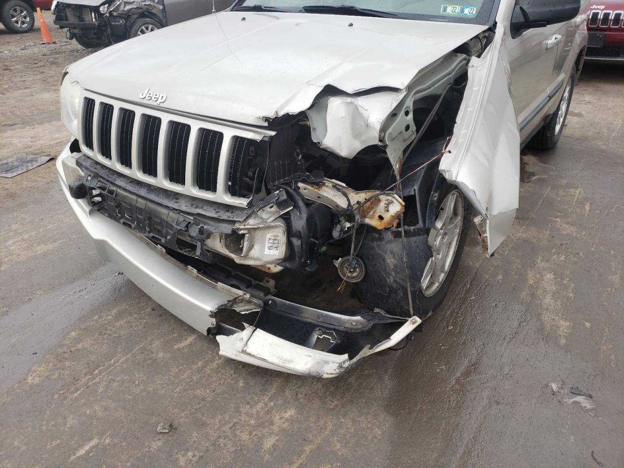 Photo 9 from auction – 2007 JEEP GRAND CHER with VIN 1J8GR48K97C623670