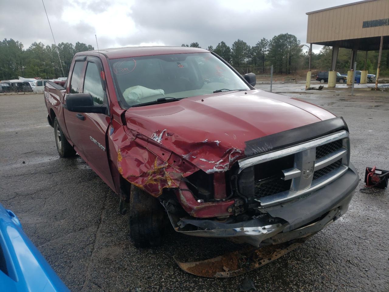 DODGE RAM 1500 S 2012 with VIN 1C6RD7FP1CS306925 - Photo from auction
