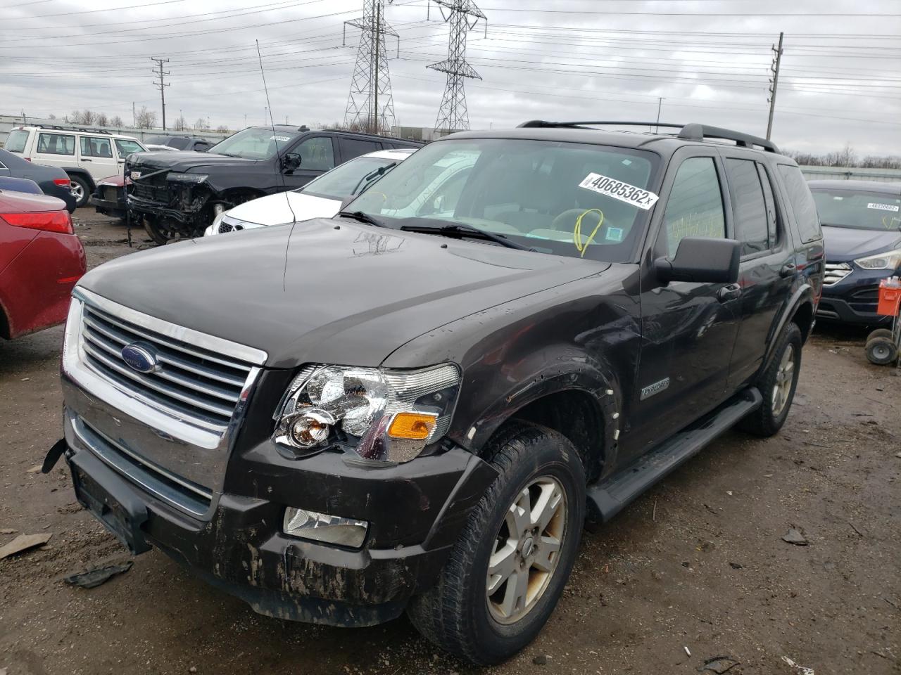 Photo 2 from auction – 2007 FORD EXPLORER X with VIN 1FMEU73E87UA59841