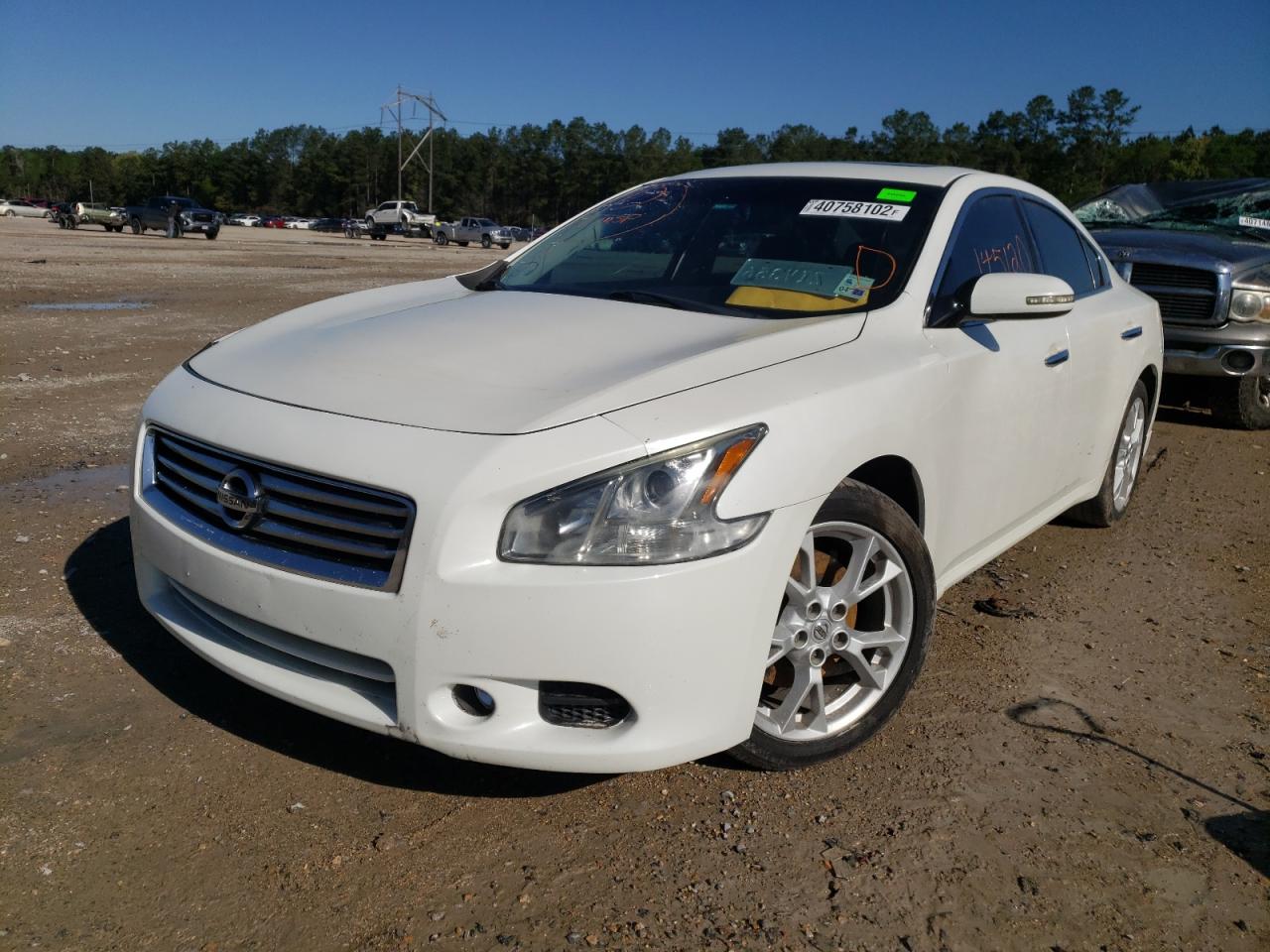 Photo 2 from auction – 2014 NISSAN MAXIMA S with VIN 1N4AA5APXEC470235