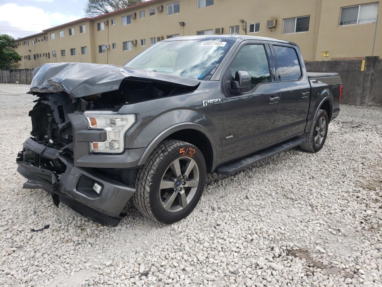 Photo 2 from auction – 2015 FORD F150 SUPER with VIN 1FTEW1CG1FFC70895