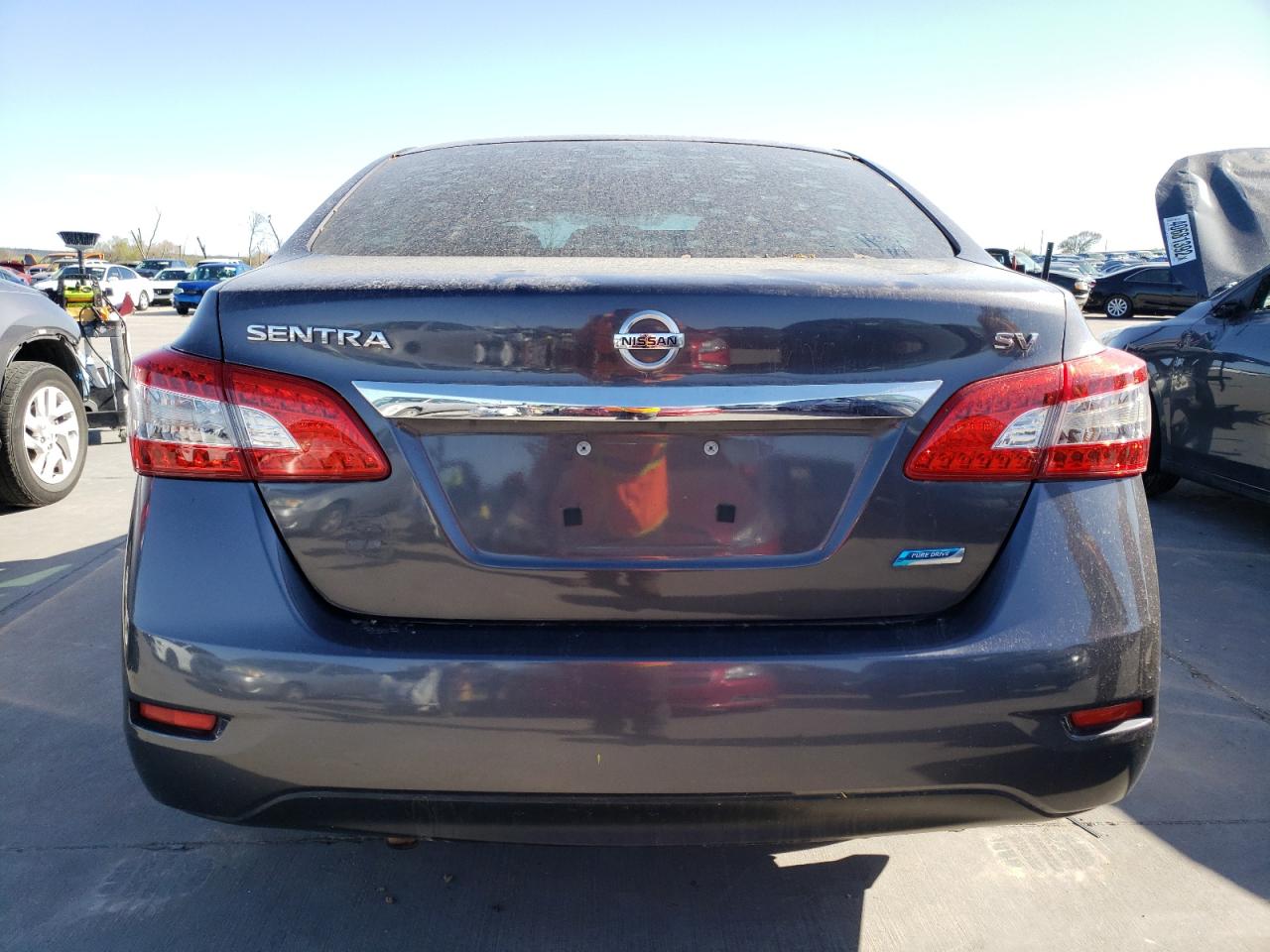 Photo 9 from auction – 2013 NISSAN SENTRA S with VIN 3N1AB7AP7DL731801