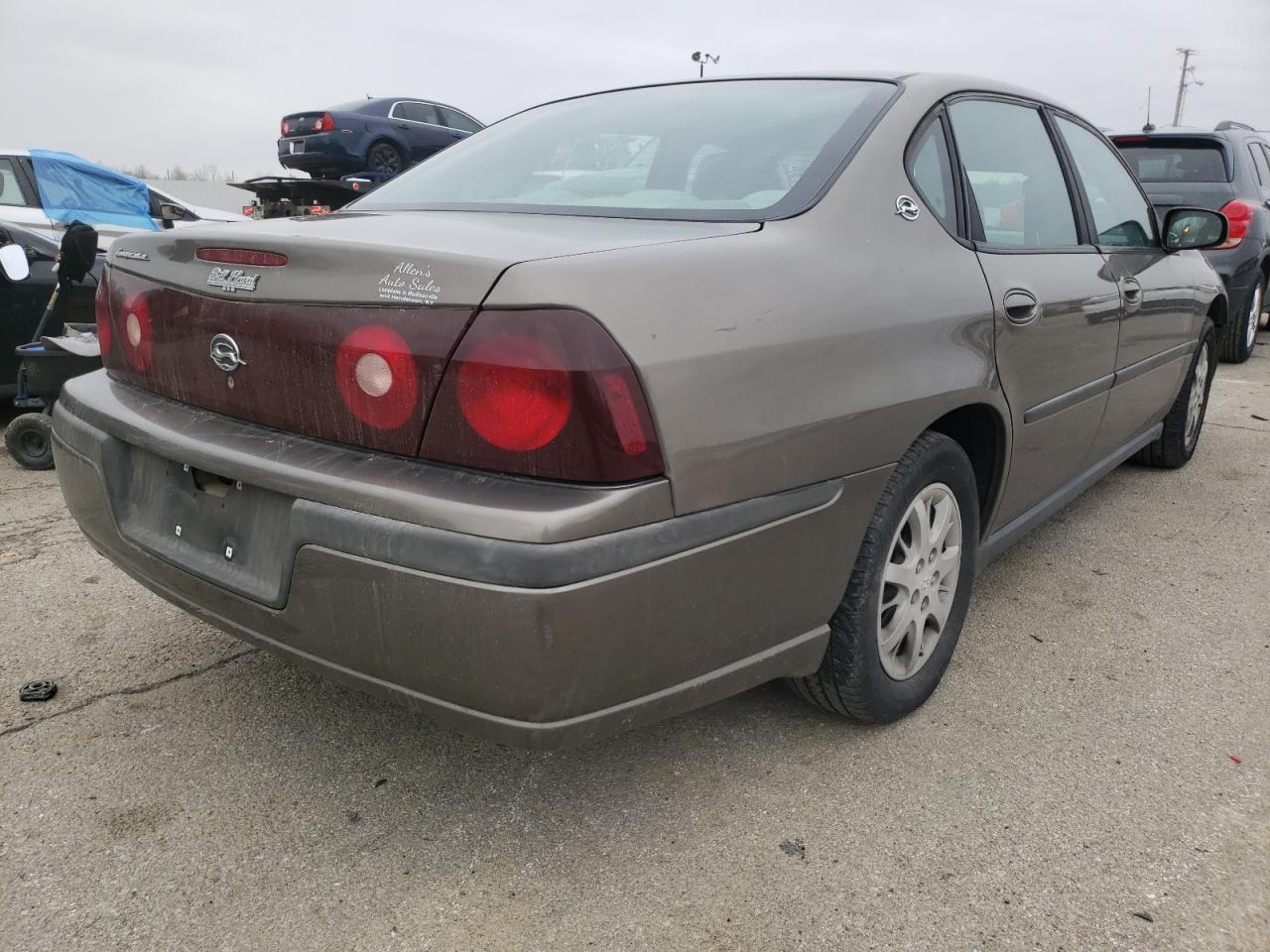 Photo 4 from auction – 2003 CHEVROLET IMPALA with VIN 2G1WF52E939408983