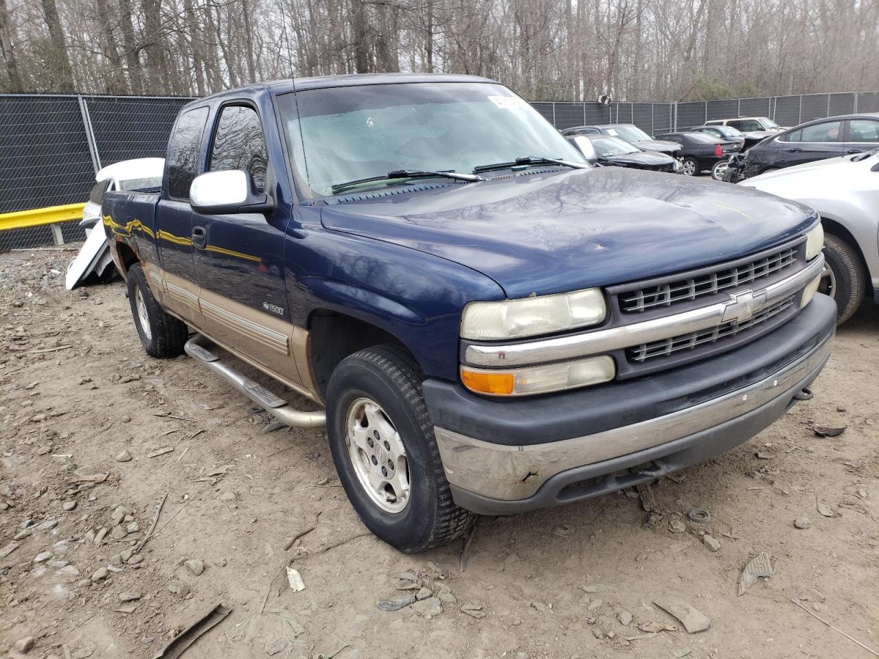 CHEVROLET SILVERADO 1999 with VIN 1GCEK19T4XE235078 - Photo from auction