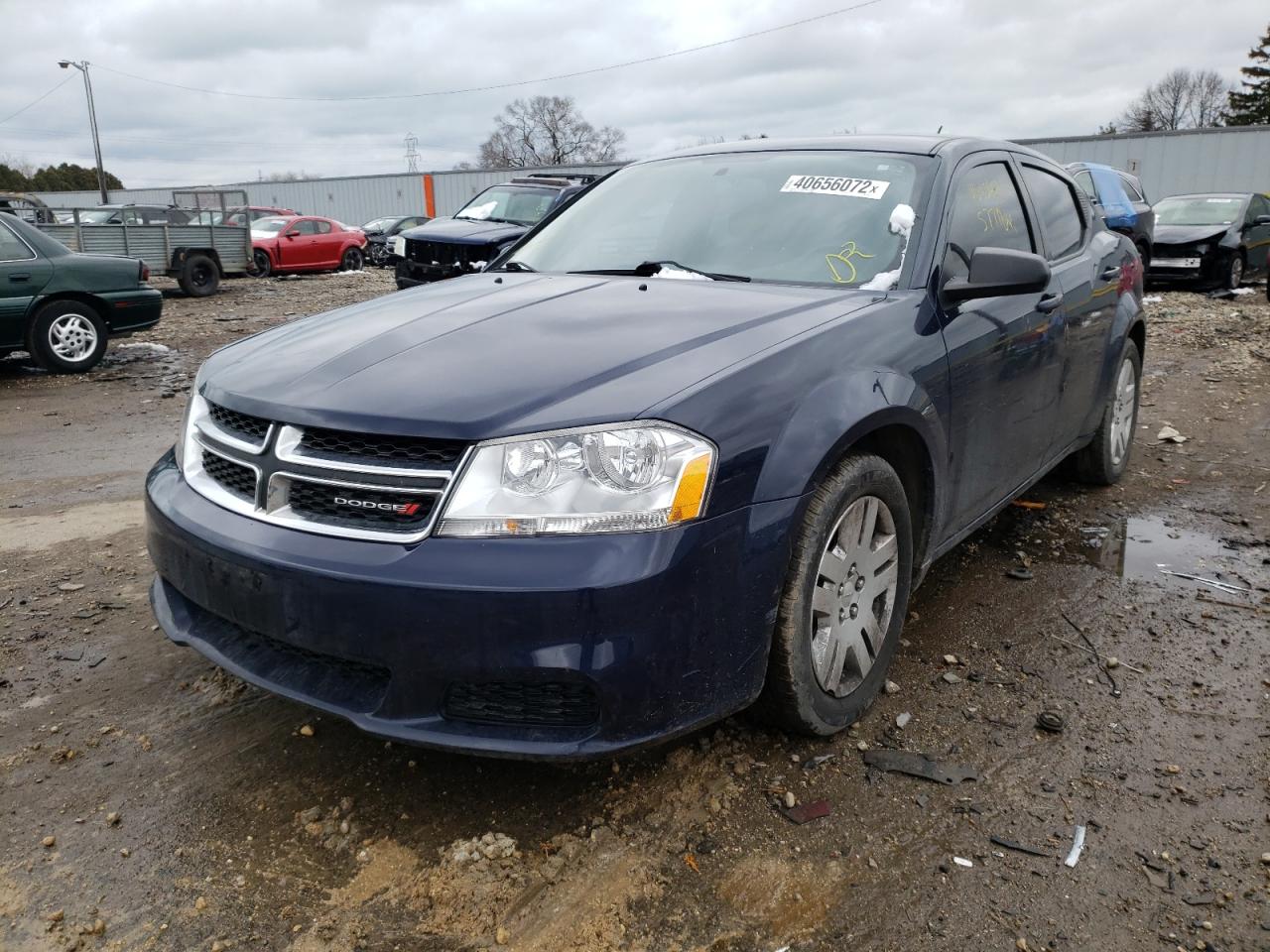 Photo 2 from auction – 2013 DODGE AVENGER SE with VIN 1C3CDZAB8DN576051
