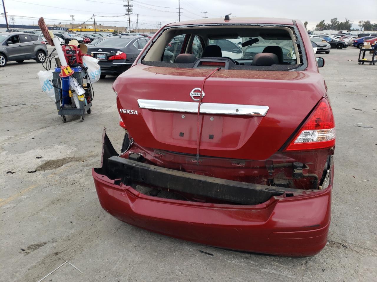 Photo 9 from auction – 2011 NISSAN VERSA S with VIN 3N1BC1AP8BL468889