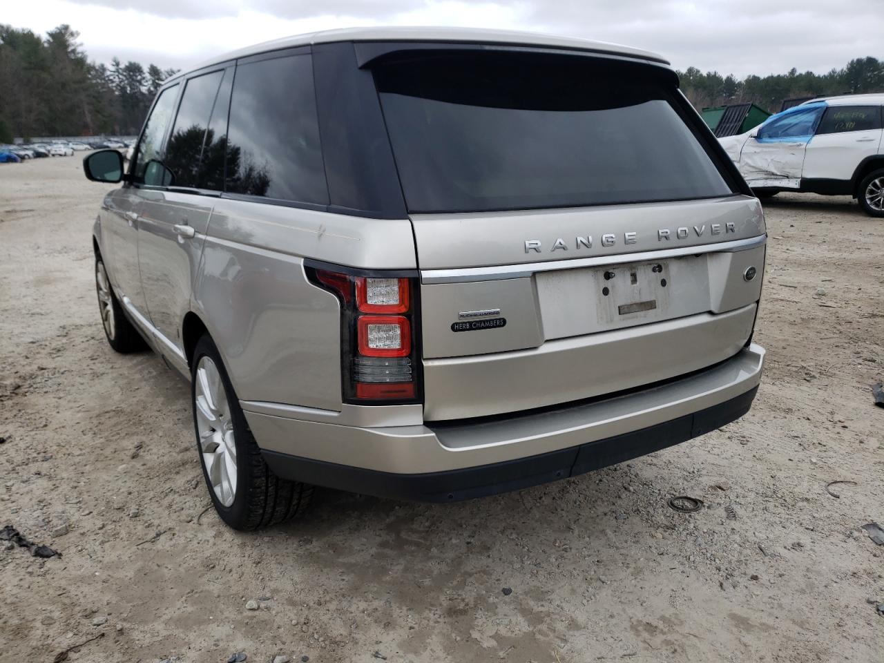 Photo 3 from auction – 2015 LAND ROVER RANGE ROVE with VIN SALGS2TF7FA242039