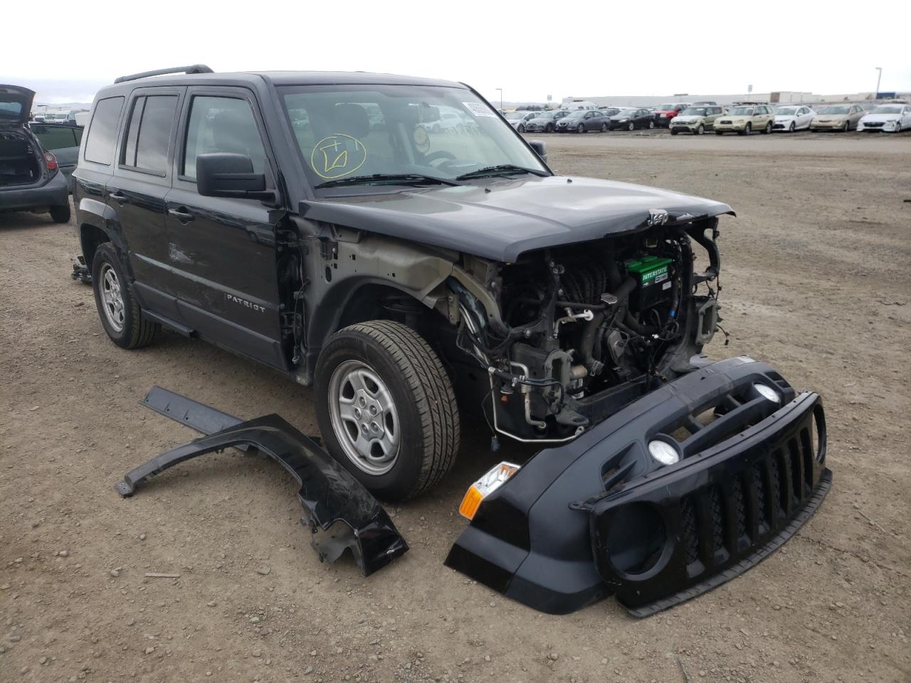 Photo 1 from auction – 2016 JEEP PATRIOT SP with VIN 1C4NJPBA4GD675645