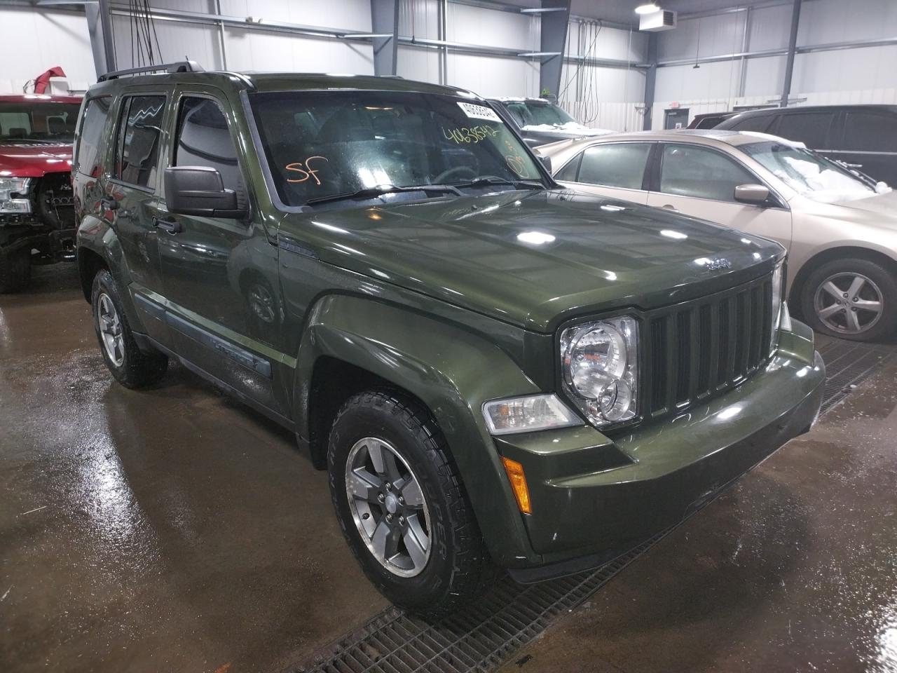 JEEP LIBERTY SP 2008 with VIN 1J8GN28K78W273259 - Photo from auction
