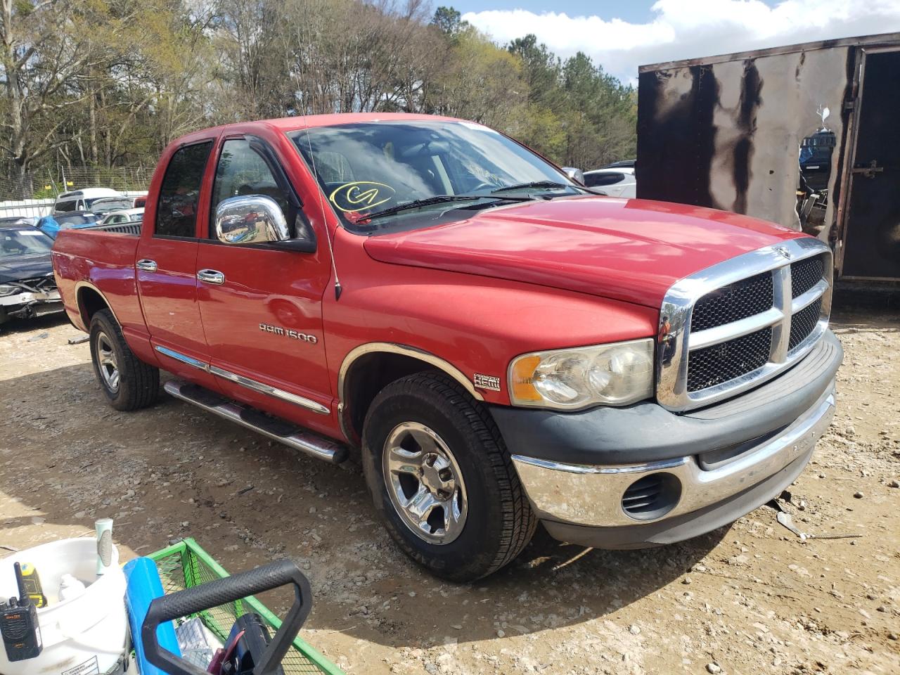 Photo 1 from auction – 2004 DODGE RAM 1500 S with VIN 1D7HA18N14S572233